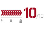 10-я степень защиты из 10 от Kryptonite
