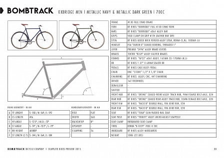 Bombtrack Oxbridge Blue