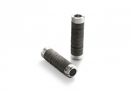 Brooks Plump Leather Grips Black