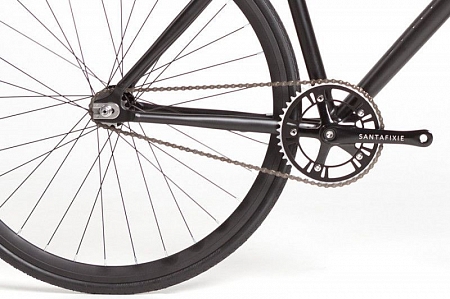 Велосипед Santa Fixie Matte Black 40mm